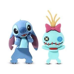 Stitch and Scrump Stick On Phone Buddy 2-Pack - Blue and Multicolor NWT